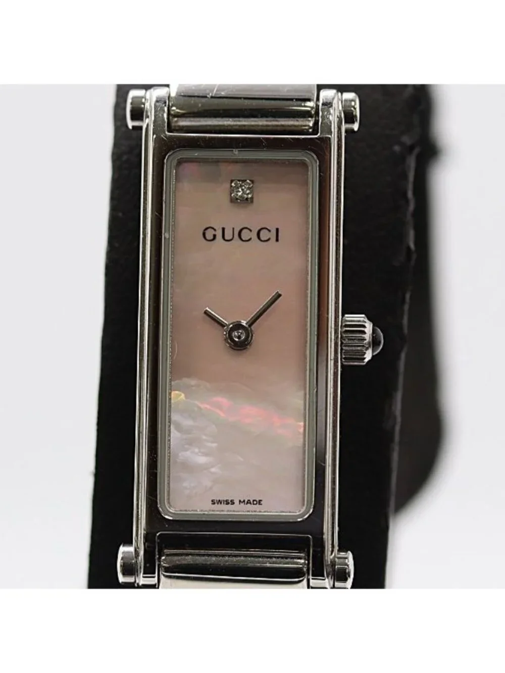 Gucci Quartz Pink Shell Dial Watch